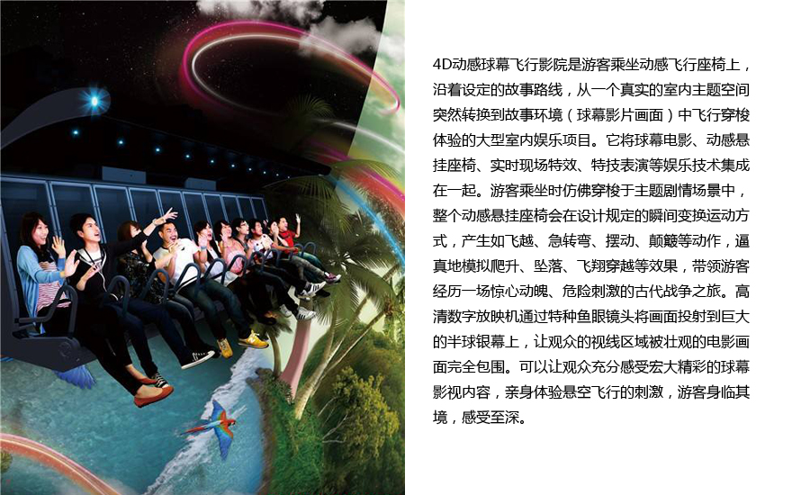 飞行球幕影院特点